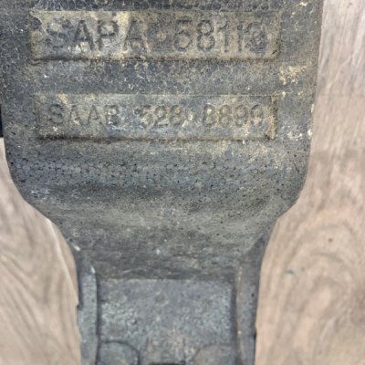 Наполнитель бампера Saab 9-5 2004 универсал Задн. - изображение 4