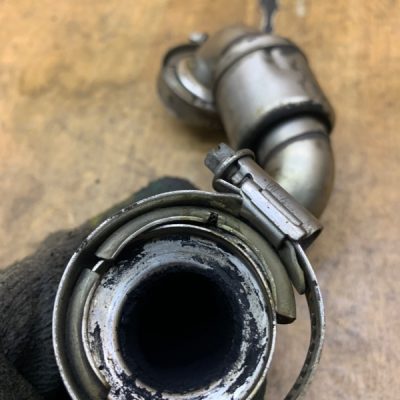 Патрубок EGR BMW 5 series E39 2002 M57D25 - изображение 3