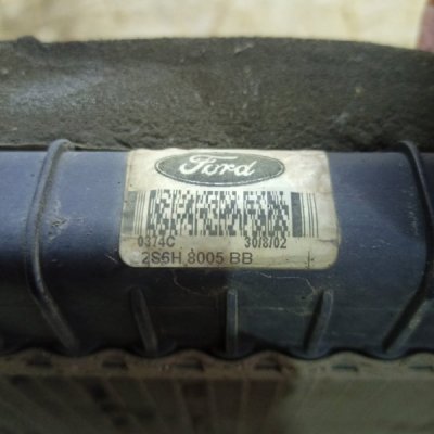 Радиатор ДВС Ford Fiesta 5 2002 хетчбэк 5-ти дв. A9JB - изображение 7