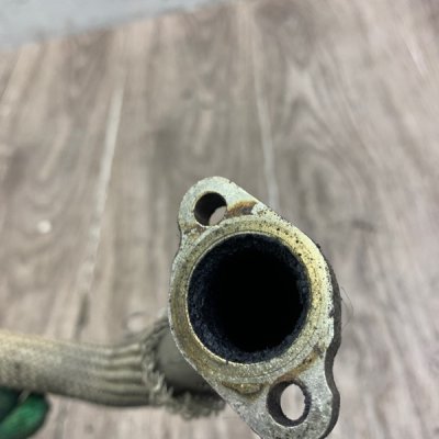Патрубок EGR Land Rover Range Rover Sport 2003 внедорожник 276DT - изображение 3