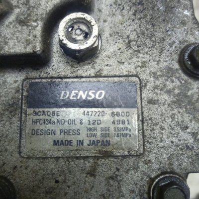 Компрессор кондиционера Daihatsu Terios 2003 K3-VE - изображение 6