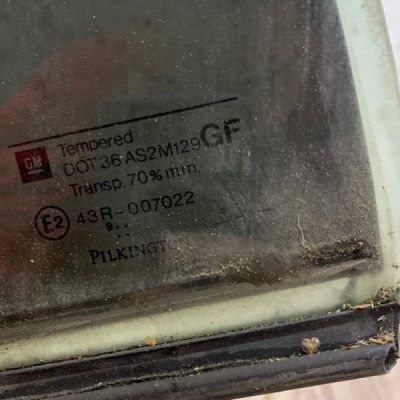 Форточка двери Opel Astra G 2001 универсал, Задн., Лев. - изображение 2