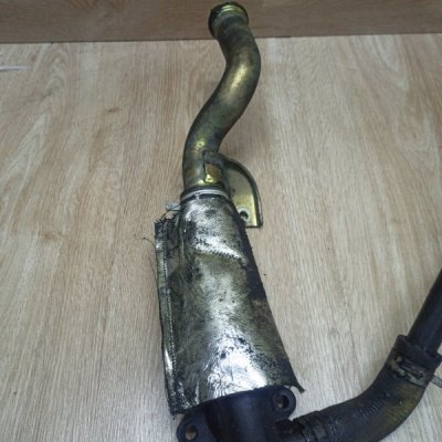Патрубок системы охлаждения двигателя Peugeot 307 2002 универсал RHY(DW10TD) - изображение 6