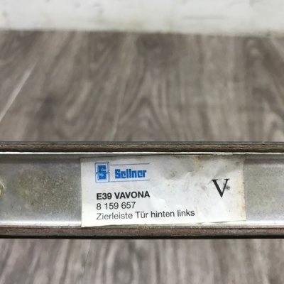 Накладка декоративная BMW 5 series E39 2002 седан Задн. Лев. - изображение 6