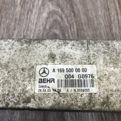Интеркулер Mercedes-Benz A-class 2010 W-169 OM640.940 - изображение 2