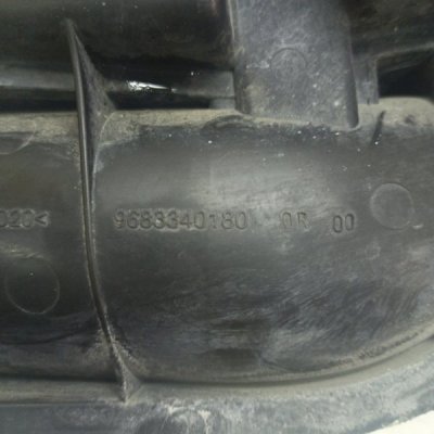 Воздуховод Peugeot 207 10FGAJ - изображение 3