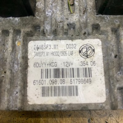 Блок управления двигателем Fiat Punto 2007 хетчбек-3х дв. 199A4.000 - изображение 5