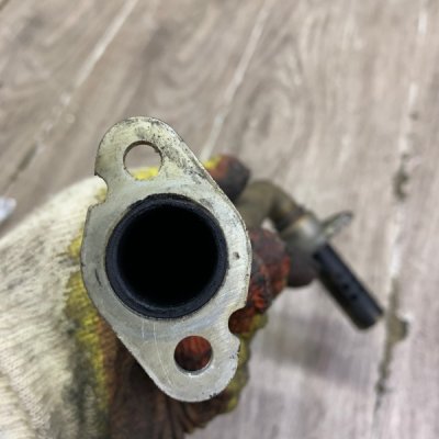 Трубка клапана EGR (ЕГР) Volkswagen Golf 5 2007 BLF - изображение 9