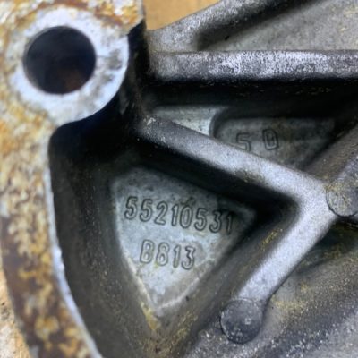 Кронштейн двигателя Opel Astra H 2007 Z19DT, Перед. - изображение 4