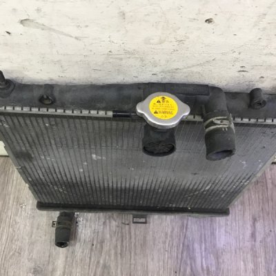 Радиатор ДВС Nissan micra 2003 CG10DE - изображение 4