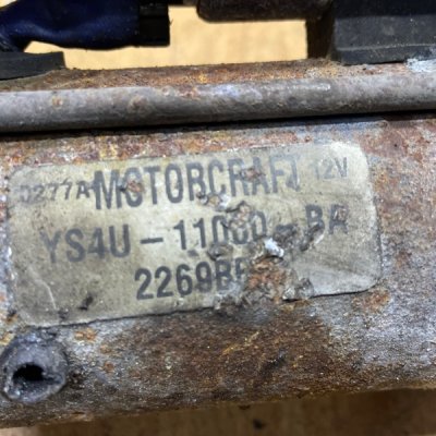 Стартер Ford Focus 1 2002 FYDB - изображение 2