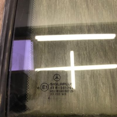 Форточка двери Mercedes S-class 1995 W140, Задн., Лев. - изображение 2