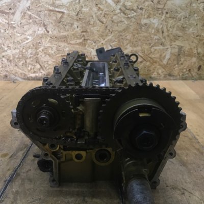 Головка блока цилиндров Land Rover Range Rover 2003 M62B44 Лев. - изображение 5