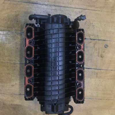 Коллектор впускной Land Rover Range Rover 2003 M62B44 - изображение 2