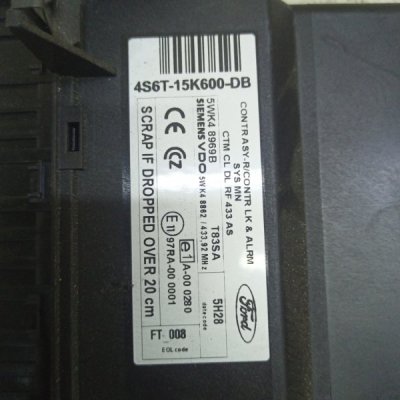 Блок комфорта Ford Fiesta 2005 FXJA - изображение 2