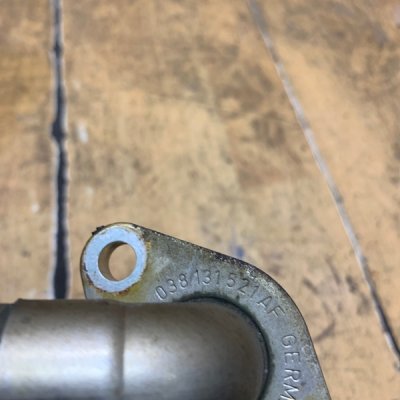 Патрубок EGR Volkswagen Sharan 2002 AUY - изображение 2