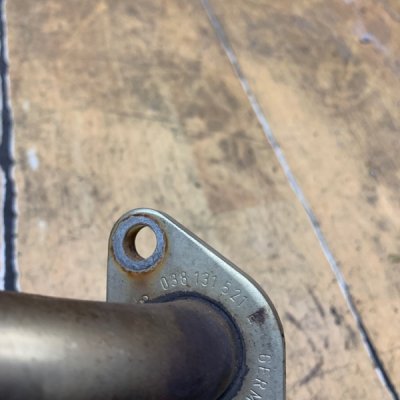 Патрубок EGR Volkswagen Sharan 2002 AUY - изображение 2