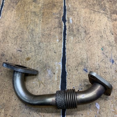 Патрубок EGR Volkswagen Sharan 2002 AUY - изображение 3