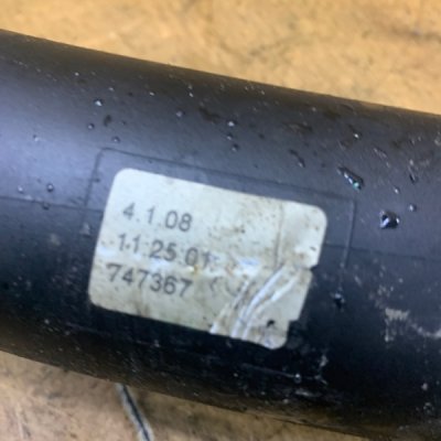 Патрубок интеркулера Volvo V50 2006 D5244T - изображение 3