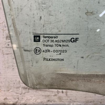 Стекло Opel Astra G 2001 хетчбэк 5-ти дв. Задн. Прав. - изображение 3