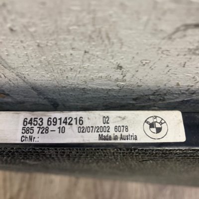 Радиатор кондиционера BMW X5 E53 2002 M54B30 внедорожник - изображение 3