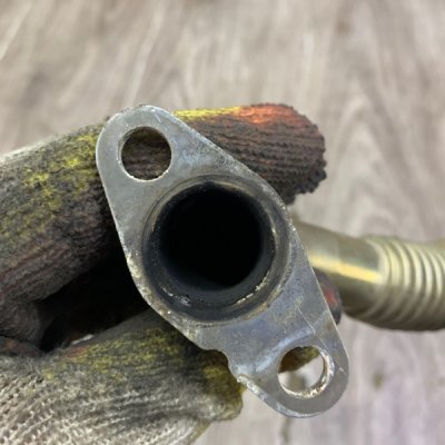 Трубка клапана EGR (ЕГР) Volkswagen Golf 5 2006 BLF - изображение 2