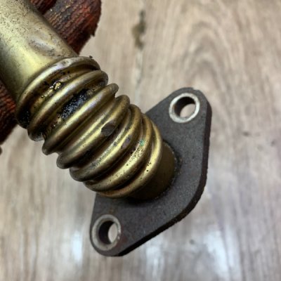 Трубка клапана EGR (ЕГР) Volkswagen Polo 2000 AMF - изображение 2
