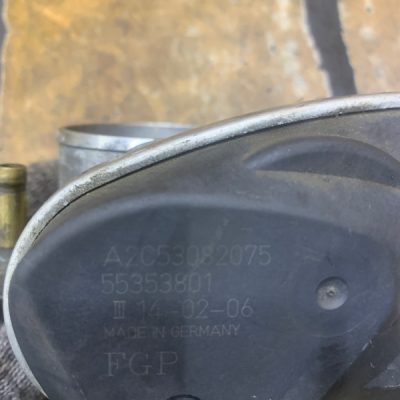 Дроссельная заслонка Opel Astra H 2007 Z18XER - изображение 2
