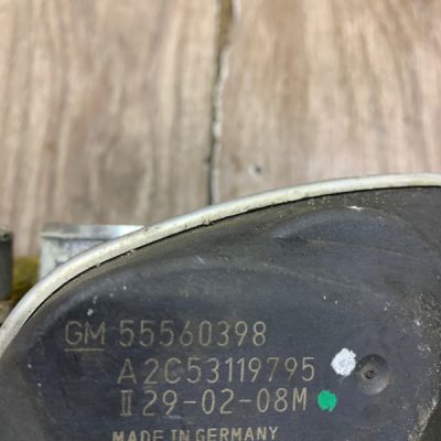 Дроссельная заслонка Opel Astra H 2005 Z16XER хетчбэк 3-х дв. - изображение 5