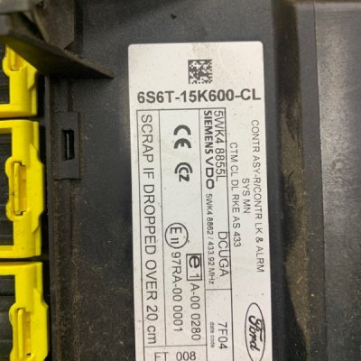 Блок комфорта Ford Fiesta 2007 хетчбэк 3-х дв. FUJA - изображение 2