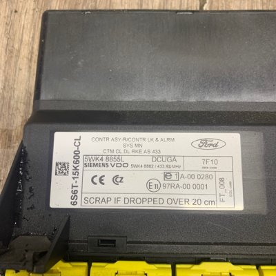 Блок комфорта Ford Fiesta 2007 FUJA - изображение 2
