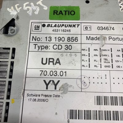 Панель управления Opel Zafira B 2007 минивэн - изображение 4
