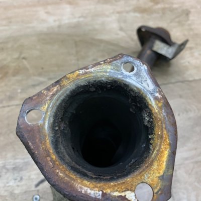 Патрубок выпускной системы Peugeot 206 2001 хетчбек 5 дв TU3JP(KFX) - изображение 3