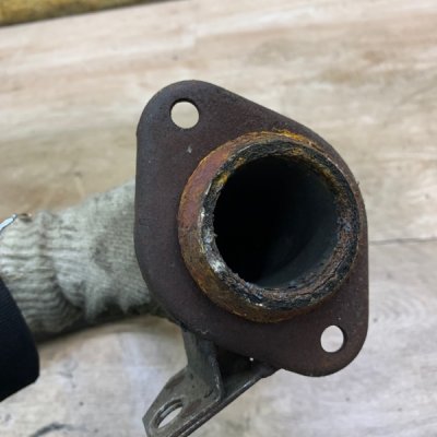 Патрубок выпускной системы Peugeot 206 2001 хетчбек 5 дв TU3JP(KFX) - изображение 4