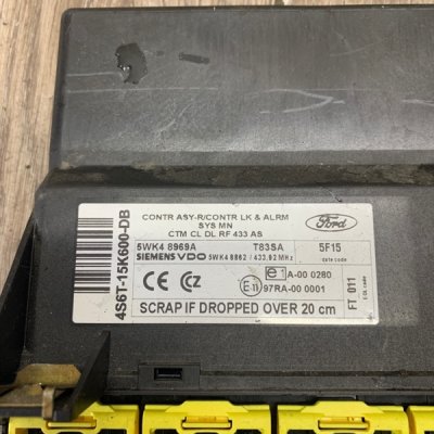 Блок комфорта Ford Fiesta 2005 FUJA - изображение 2