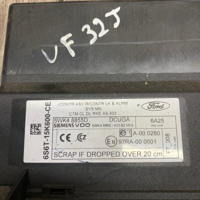 Блок комфорта Ford Fiesta 2006 FXJA - изображение 2
