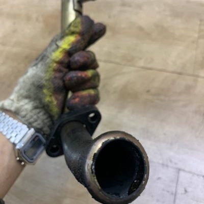 Патрубок EGR BMW X5 E53 2003 M57D30 внедорожник - изображение 4