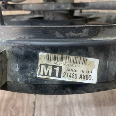 Вентилятор радиатора Nissan Micra 2006 хетчбэк 5дв. CR12DE - изображение 6