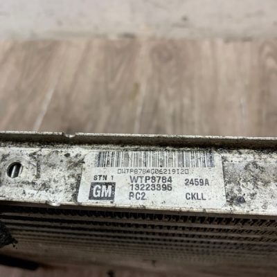 Интеркулер Opel Zafira B 2009 Z19DT хетчбэк 5дв. - изображение 4