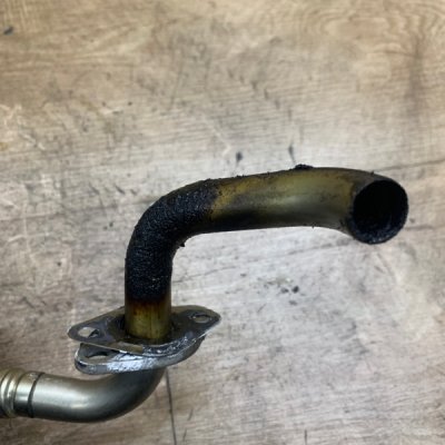 Патрубок EGR Mercedes-Benz SLK 2001 M112.947 - изображение 2