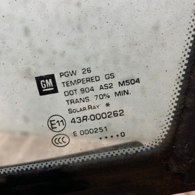Форточка двери Opel Meriva B 2010 минивэн, Перед., Лев. - изображение 2