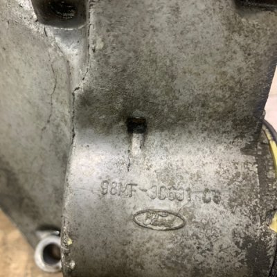 Ролик натяжной Ford Focus 1 2003 хетчбэк 5дв. FYDB - изображение 5