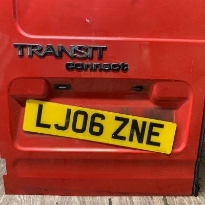 Дверь Ford Transit Connect 2006 HCPA Задн. Лев. - изображение 2