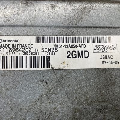 Блок управления двигателем Ford Focus 2 2007 SHDA - изображение 2