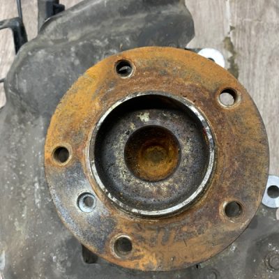 Поворотный кулак BMW 6 series E63 2006 N62B48 купе, Перед., Лев. - изображение 2