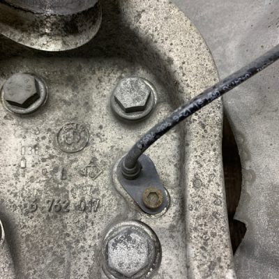 Поворотный кулак BMW 6 series E63 2006 N62B48 купе, Перед., Лев. - изображение 6