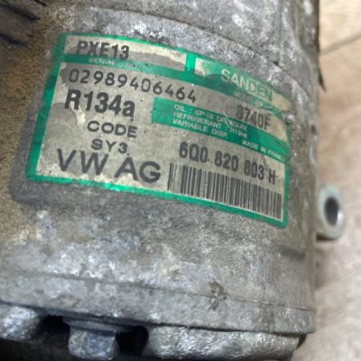 Компрессор кондиционера Volkswagen Polo 2004 BKY - изображение 2