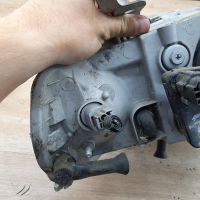 Фара Chevrolet Aveo 2007 хетчбэк 5дв. L14(85CUL4) Перед. Лев. - изображение 4