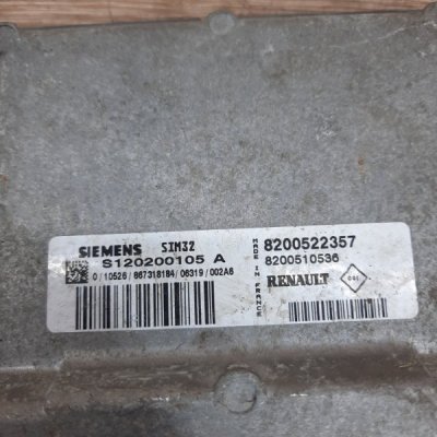 Блок управления двигателем Renault Clio 2006 хетчбэк 3дв. D4F740 - изображение 3