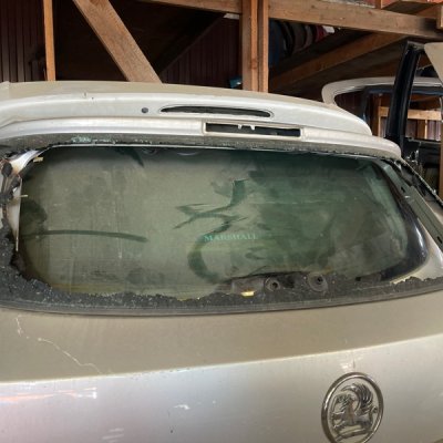 Крышка багажника Opel Astra H 2006 хетчбэк 3-х дв. Задн. - изображение 3
